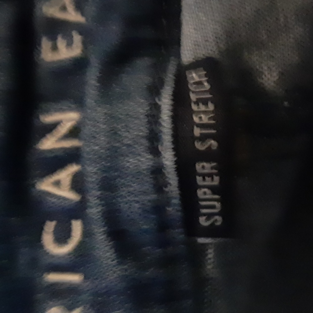 🖤 American Eagle Super Stretch Hi Rise Mini Denim Skirt size 4 - Picture 3 of 4